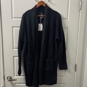 Barefoot Dreams Black Cozy Cardigan